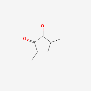Caramel Chemical structure