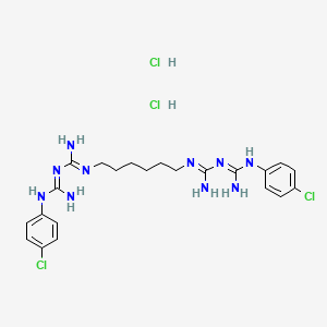 CHLORHEXIDINE DIHYDROCHLORIDE 化学结构
