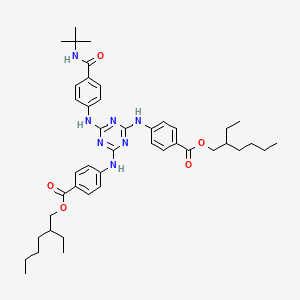 DIETHYLHEXYL BUTAMIDO TRIAZONE Chemical structure