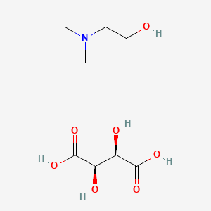 DIMETHYLAMINOETHANOL TARTRATE Chemical structure