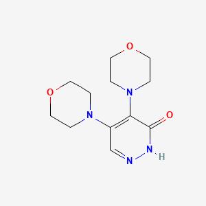 DIMORPHOLINOPYRIDAZINONE Chemical structure