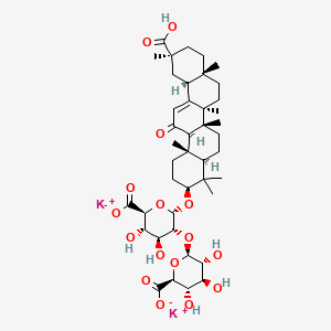 DIPOTASSIUM GLYCYRRHIZATE 化学结构