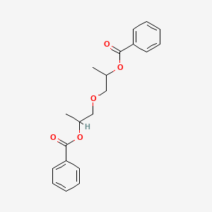 DIPROPYLENE GLYCOL DIBENZOATE Chemical structure