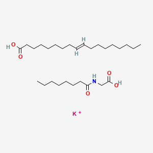 POTASSIUM COCOYL GLYCINATE Chemical structure