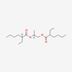 PROPYLENE GLYCOL DIETHYLHEXANOATE 化学结构