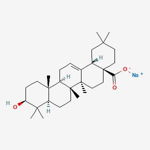 SODIUM OLEANOLATE Chemical structure