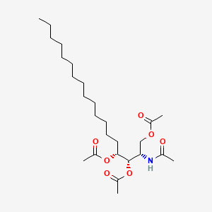 TETRAACETYLPHYTOSPHINGOSINE Chemical structure