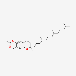TOCOPHERYL ACETATE 化学结构
