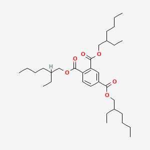 TRIETHYLHEXYL TRIMELLITATE 化学结构